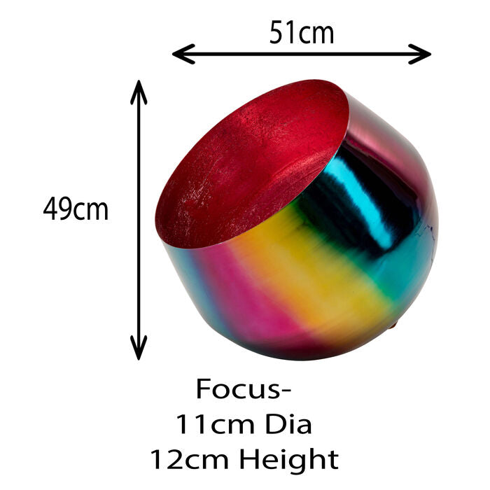 KARE Design Rainbow Pink Floor Lamp 51cm Diameter