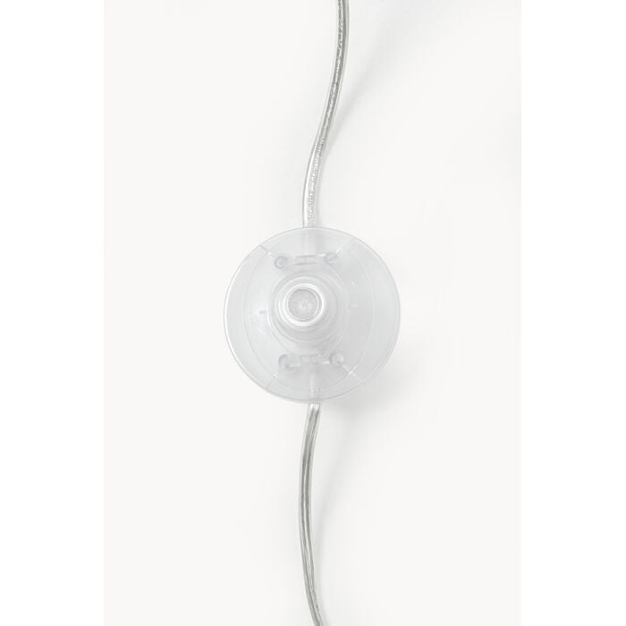 Kare Floor Lamp Burbuja Steel and Glass 168cm