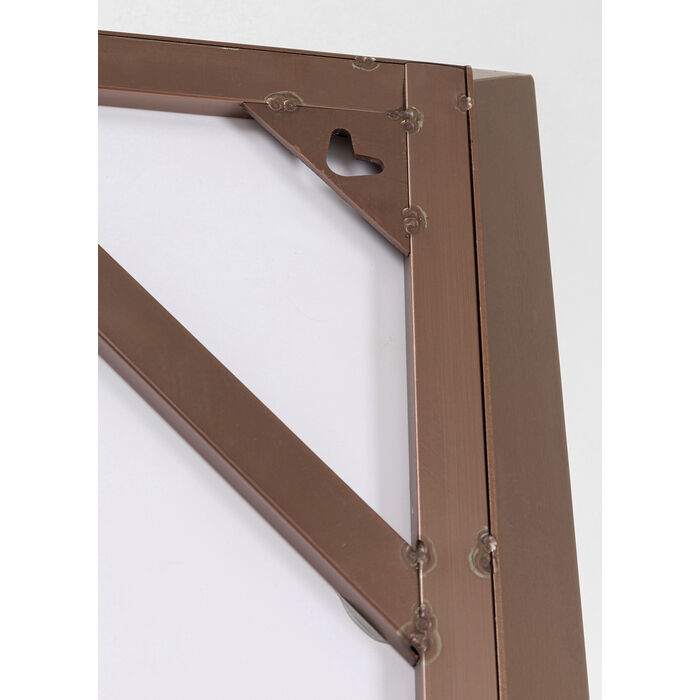 KARE Design Wall Mirror Arezzo Coffee 70x200cm