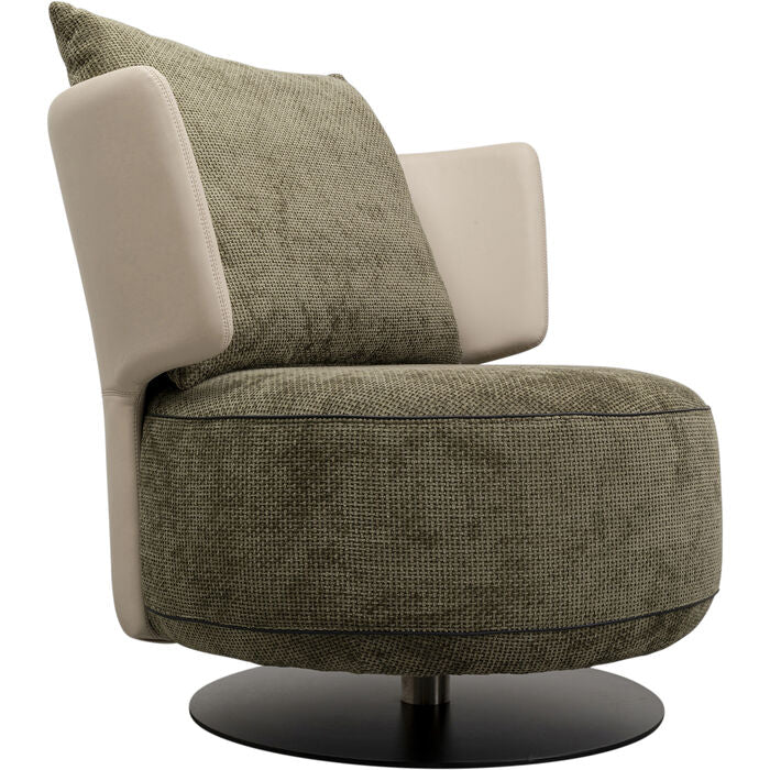 KARE Design Swivel Armchair Josh 70260 88x80x80 cm