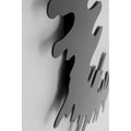 KARE Design Wall Mirror Heartbeat Black Ø120cm