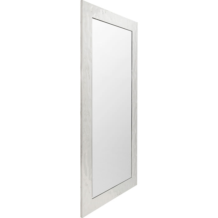 KARE Design Wall Mirror Caldera Silver 90x180cm