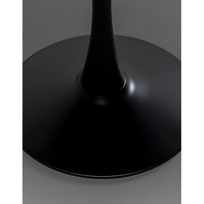 Table Invitation Set Ceramic Black Black Ø90cm