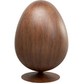 KARE Design Swivel Armchair Eye Ball Walnut 70606 132x90x82 cm