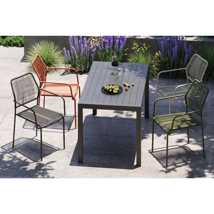 Table Madagascar Black 80x140cm