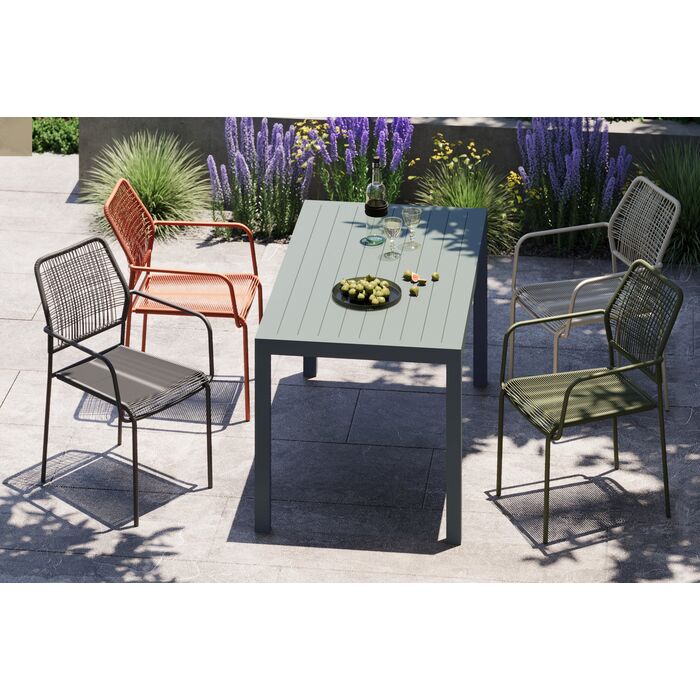 Table Madagascar Green 80x140cm