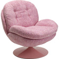 KARE Design Cosy Swivel Armchair Pink 70669 86x84x89 cm