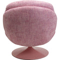 KARE Design Cosy Swivel Armchair Pink 70669 86x84x89 cm