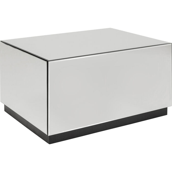 Coffee Table Luxy Mirror Trunk 80x60cm