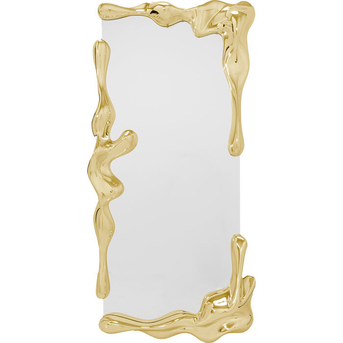 KARE Design Floor Mirror Lava Gold 90x180cm