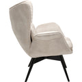 KARE Design Armchair Tudor Velvet Creme