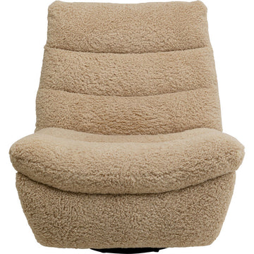 KARE Design Relax Armchair Teddy Blush