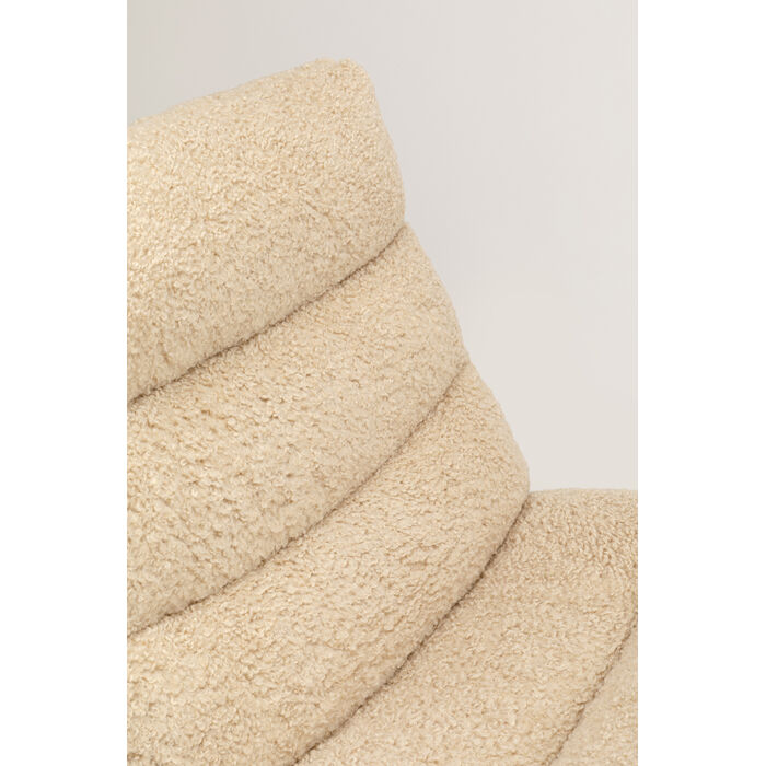 KARE Design Relax Armchair Teddy Blush
