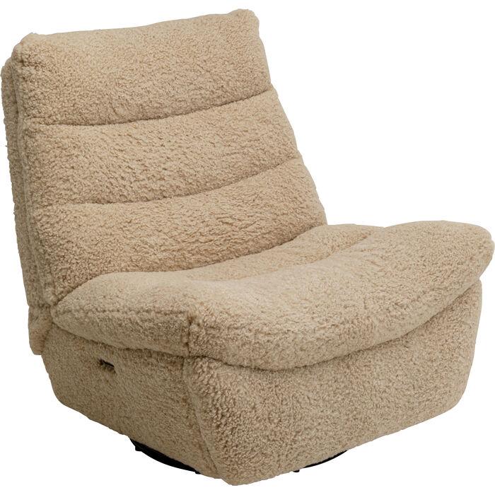 KARE Design Relax Armchair Teddy Blush