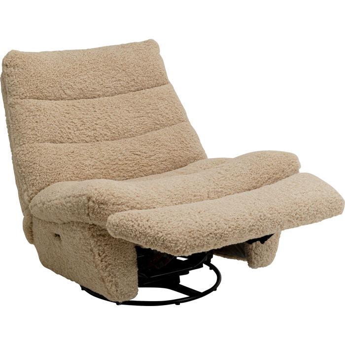 KARE Design Relax Armchair Teddy Blush