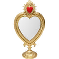 KARE Design Table Mirror Flaming Heart 30x16.5cm