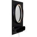 KARE Design Aero LED Wall Mirror Black 80x141cm