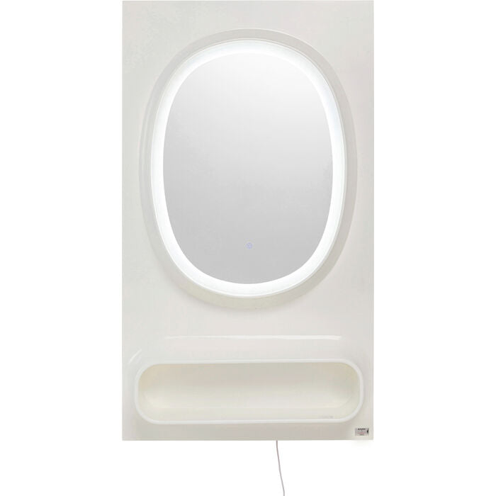 KARE Design Aero LED Wall Mirror White 80x141cm