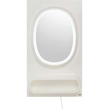 KARE Design Aero LED Wall Mirror White 80x141cm