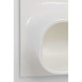 KARE Design Aero LED Wall Mirror White 80x141cm