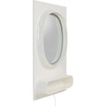 KARE Design Aero LED Wall Mirror White 80x141cm