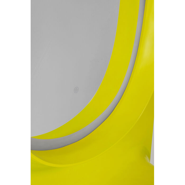 KARE Design Aero LED Wall Mirror Green 80x141cm