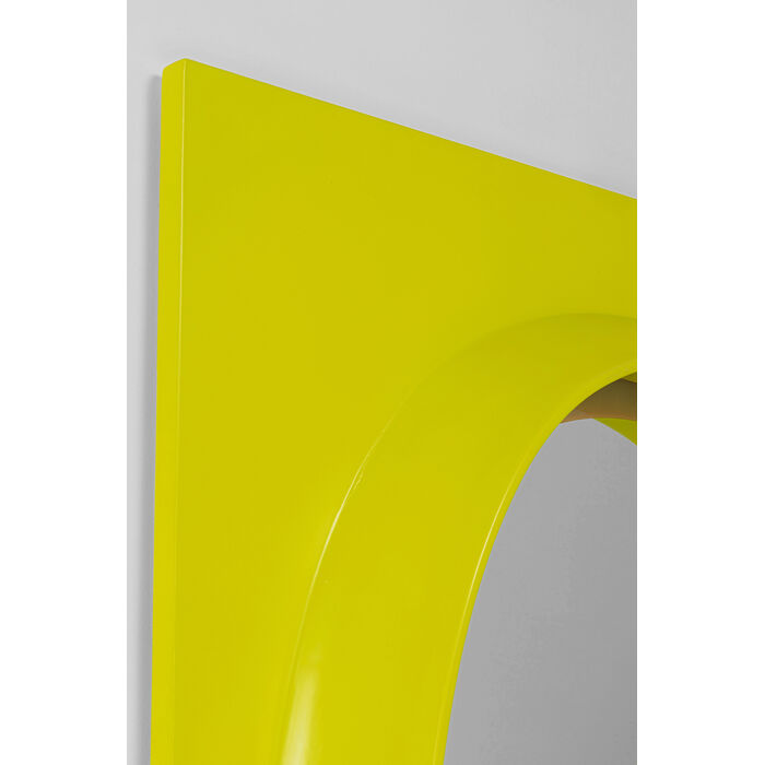KARE Design Aero LED Wall Mirror Green 80x141cm