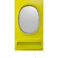 KARE Design Aero LED Wall Mirror Green 80x141cm