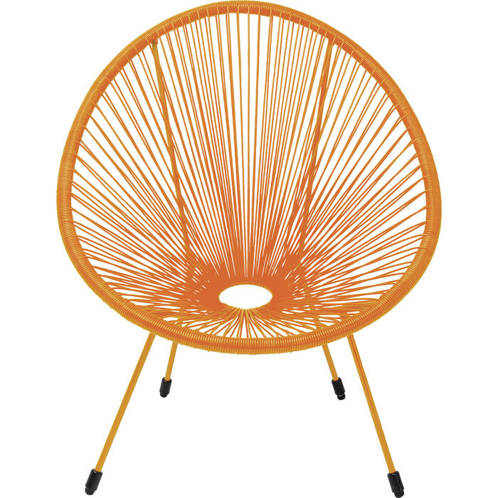 Armchair Acapulco Mono Orange – Kian Furniture