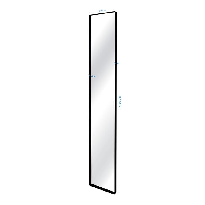 KARE Design Wall Mirror Starlet Black 30x180cm