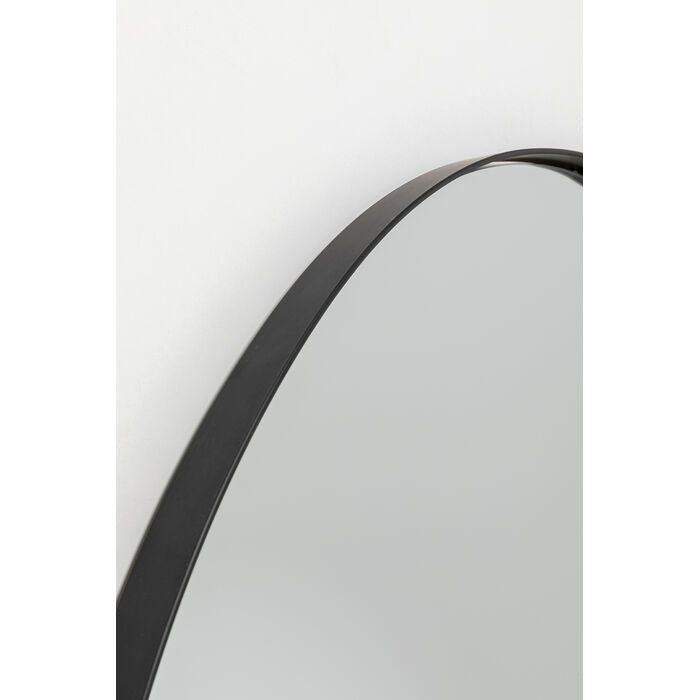 KARE Design Mirror Starlet Black Ø100cm