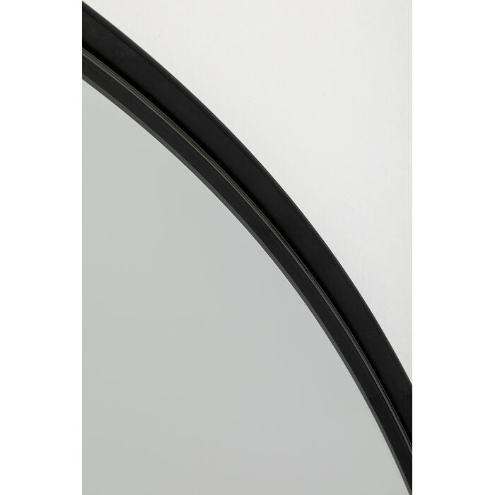KARE Design Mirror Starlet Black Ø100cm