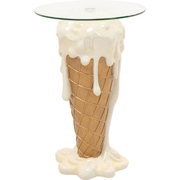 Bistro Table Ice Cream Vanilla Ø48cm