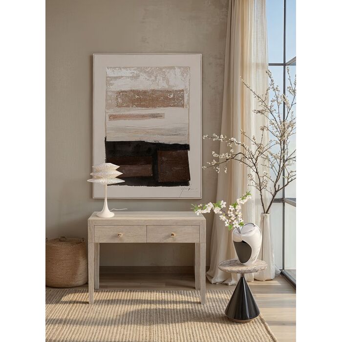 Console Travertino Drawers 100x77cm