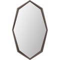 KARE Design Wall Mirror Octagon Coffee 90x150cm