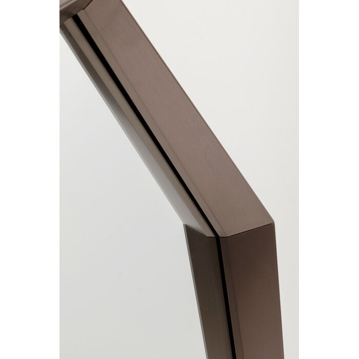 KARE Design Wall Mirror Octagon Coffee 90x150cm