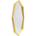 KARE Design Wall Mirror Octagon Gold 90x150cm
