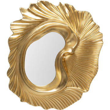 KARE Design Wall Mirror Orecchio Gold 162x146cm