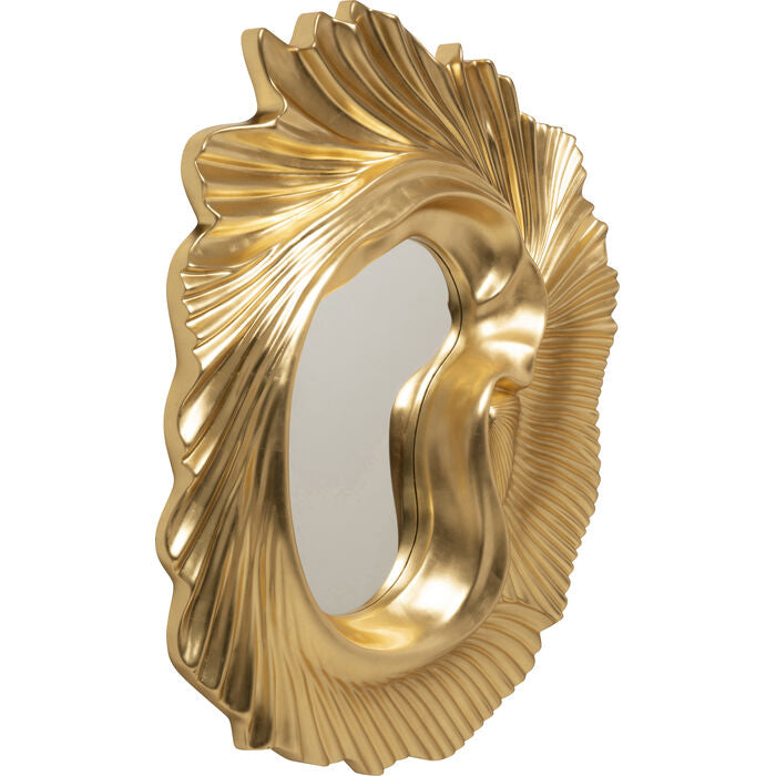 KARE Design Wall Mirror Orecchio Gold 162x146cm
