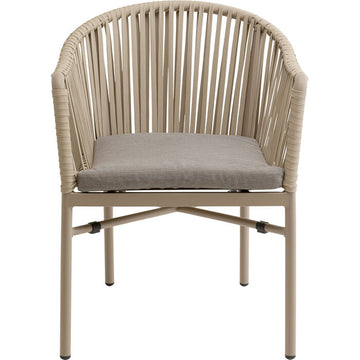 Chair with Armrest Santanyi Cream