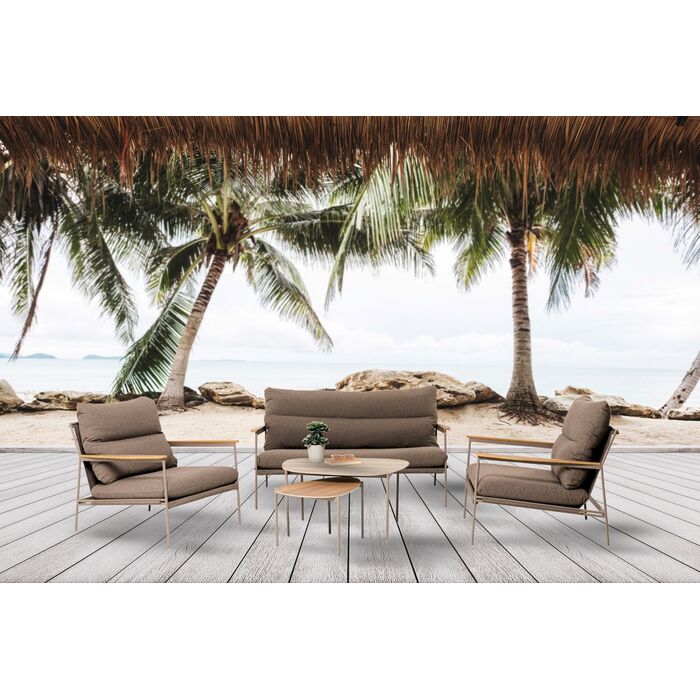 Sofa Set Corsica Cream (5/part)