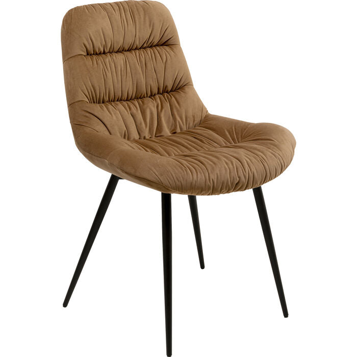 Chair South Side Velvet Brown