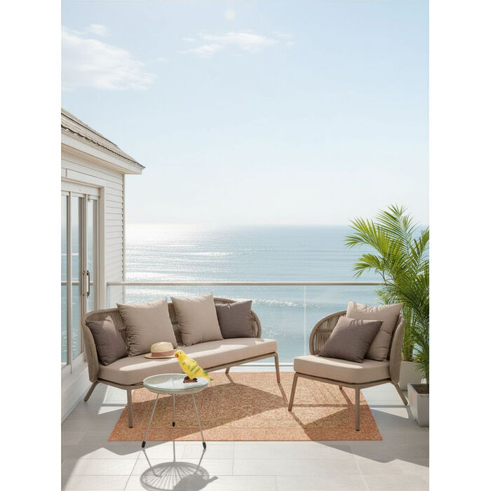 Sofa Set Sicily Taupe (3/part)