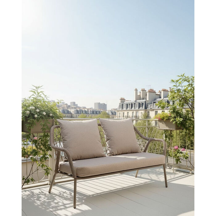 Bench Milos Taupe
