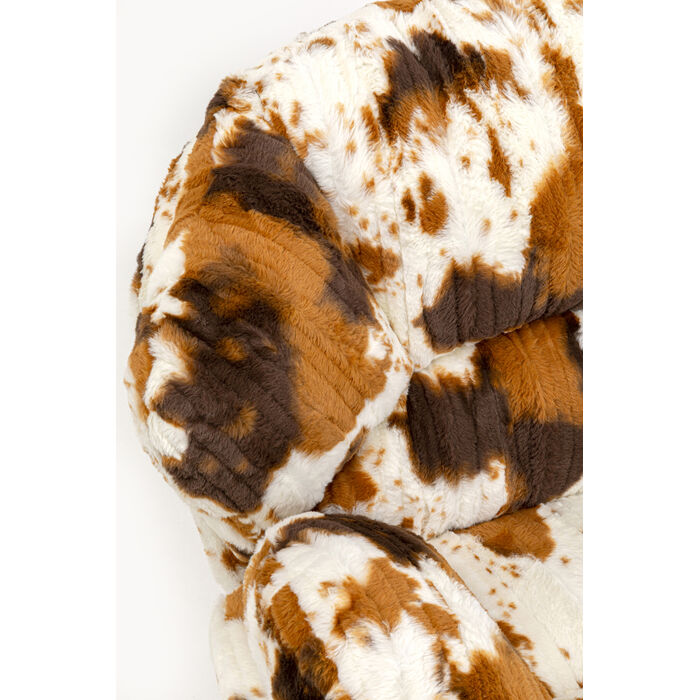 KARE Design Cutie Cow Swivel Armchair Polyester 81.5x76x86 cm
