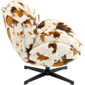 KARE Design Cutie Cow Swivel Armchair Polyester 81.5x76x86 cm
