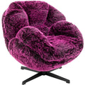 KARE Design Swivel Armchair Cutie Purple 71573 81.5x76x86 cm