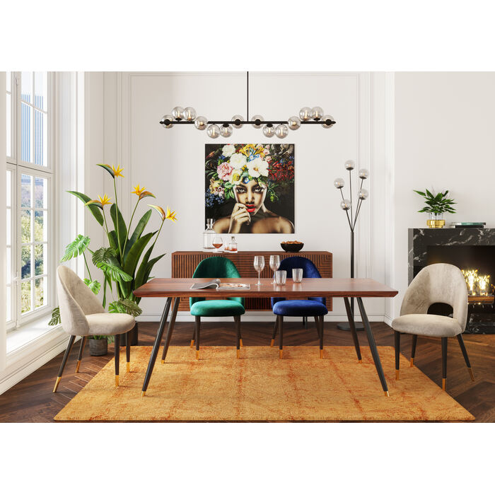 Chair Iris Velvet Taupe (2/Set)