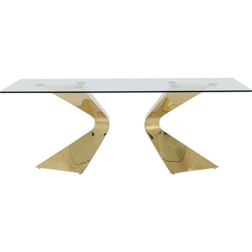 Table Gloria Gold 200x100cm