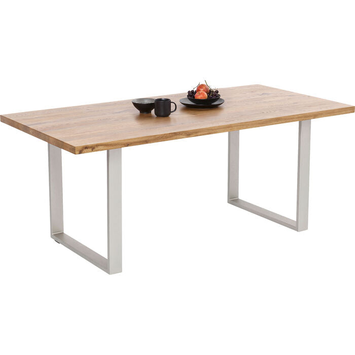 Table Jackie Oak Silver 200x100